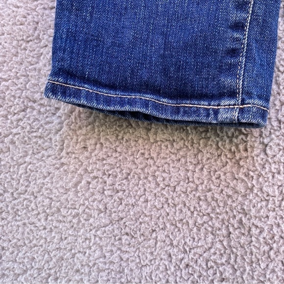 AG Adriano Goldschmied Stilt Crop Cigarette Crop Distressed Jeans Sz 26 - Picture 3 of 13